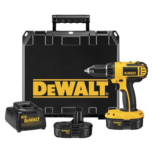 Drill Drivers | Dewalt DC720KA 18V Cordless 1/2 in. Compact Drill Driver Kit image number 0