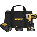 Impact Drivers | Dewalt DCF815S2 12V MAX Cordless Lithium-Ion 1/4 in. Impact Driver Kit image number 1