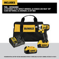 Impact Wrenches | Dewalt DCF880HM2 20V MAX XR Brushed Lithium-Ion 1/2 in. Cordless Impact Wrench with Hog Ring Anvil Kit with (2) 4 Ah Batteries image number 1