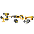 Combo Kits | Factory Reconditioned Dewalt DC4CKITAR 18V Cordless 4-Tool Combo Kit image number 1