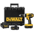 Hammer Drills | Factory Reconditioned Dewalt DC725KAR 18V Lithium-Ion Compact 1/2 in. Cordless Hammer Drill Kit with (2) 2.4 Ah Batteries image number 0