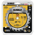 Circular Saw Blades | Dewalt DWAFV3724 7-1/4 in. 24T Circular Saw Blade image number 1