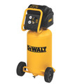Portable Air Compressors | Factory Reconditioned Dewalt D55168R 1.6 HP 15 Gallon Oil-Free Wheeled Portable Workshop Air Compressor image number 0