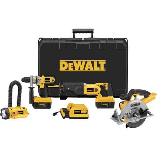Combo Kits | Factory Reconditioned Dewalt DCX6401R 36V Cordless NANO Lithium-Ion 4-Tool Combo Kit image number 0