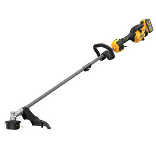 TRIMMERS | Dewalt 60V MAX Brushless Lithium-Ion 17 in. Cordless Attachment Capable String Trimmer Kit (3 Ah) - DCST972X1