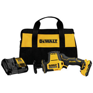 FRAMING AND CONSTRUCTION | Dewalt 12V MAX XTREME Brushless Lithium-Ion Cordless One-Handed Reciprocating Saw Kit (3 Ah) - DCS312G1