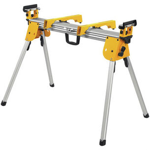 WOODWORKING | Dewalt 11.5 in. x 100 in. x 32 in. Compact Miter Saw Stand - Silver/Yellow - DWX724