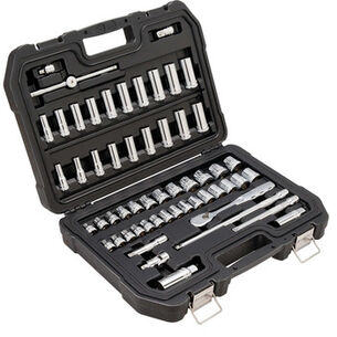 SOCKETS AND RATCHETS | Dewalt 56-Pieces 6 and 12 Point 3/8 in. Drive Combination Socket Set - DWMT19252