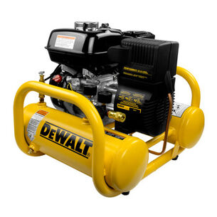 PORTABLE AIR COMPRESSORS | Dewalt Honda GX 4 Gallon Oil-Free Pontoon Air Compressor - DXCMTA5590412