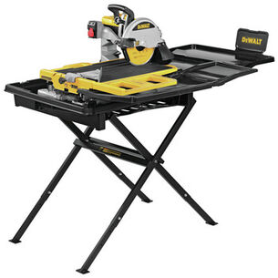 SAWS | Dewalt 15 Amp 10 in. High Capacity Wet Tile Saw with Stand - D36000S