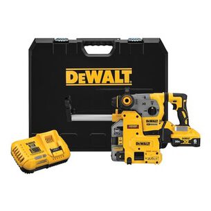 DEAL ZONE | Dewalt 20V MAX XR Brushless Cordless 1-1/8 in. L-Shape SDS PLUS Rotary Hammer Kit with On Board Extractor (6 Ah) - DCH293R2DH