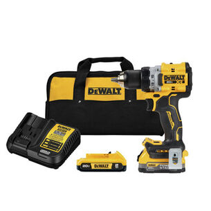 DRILL DRIVERS | Dewalt 20V XR Brushless Lithium-Ion 1/2 in. Cordless Drill Driver Kit with 2 Batteries (2 Ah) - DCD800D1E1