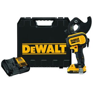 PLUMBING AND DRAIN CLEANING | Dewalt 20V MAX 2.0 Ah Cordless Lithium-Ion ACSR Cable Cutting Tool Kit - DCE155D1