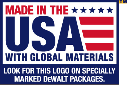 DEWALT TOOLS - MADE IN THE USA DEWALT TOOLS - MADE IN THE USA
