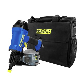 PRODUCTS | Estwing 15 Degree 2-1/2 in. Pneumatic Coil Siding Nailer with Bag - ECN65