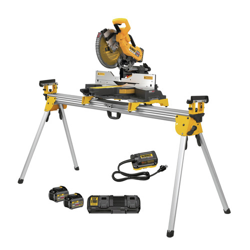 Dewalt cordless cheap miter saw 120v