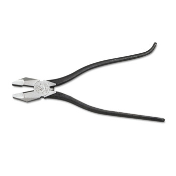 PLIERS | Klein Tools Ironworkers Work Pliers, 8 3/4 in Length, 5/8 in Cut, Plain Hook Bend Handle - 201-7CST