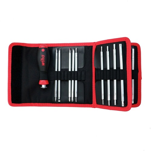 Screwdrivers | Wiha Tools 28189 (15-Piece) Drive-Loc VI Wallet Set image number 0