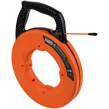 CONDUIT TOOLS | Klein Tools Multi-Groove 50 ft. Fiberglass Fish Tape with Nylon Tip - 56382