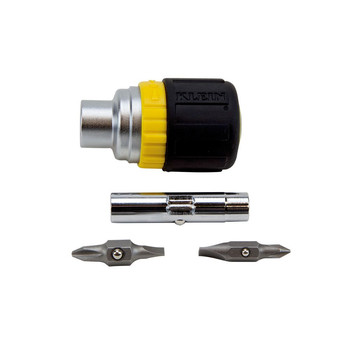 SCREWDRIVERS | Klein Tools 6-in-1 Multi-Bit Ratcheting Screwdriver - 32593
