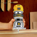 Compact Routers | Dewalt DWP611 110V 7 Amp Variable Speed 1-1/4 HP Corded Compact Router with LED image number 16