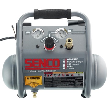 AIR COMPRESSORS | SENCO 1/2 HP 1-Gallon Finish and Trim Air Compressor - PC1010N