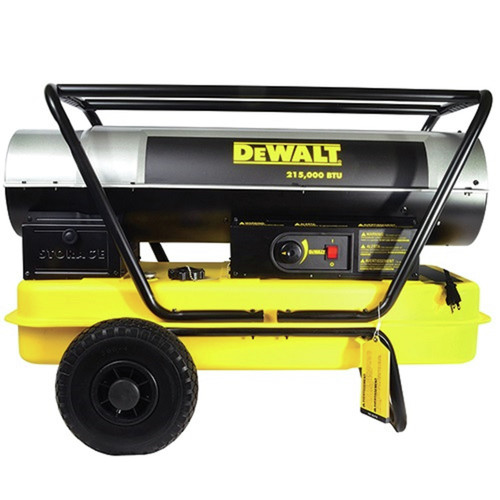 Construction Heaters | Dewalt DXH215HD 215,000 BTU Forced Air Kerosene Construction Heater image number 0