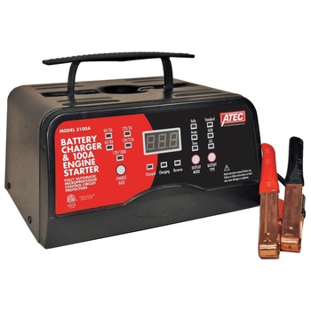 PRODUCTS | Associated Equipment 100 Amp Engine Starter and ATEC 15/2 Amp Portable Battery Charger - 3100A