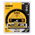 Circular Saw Blades | Dewalt DWA11080 10 in. 80T Tungsten Carbide-Tipped Steel Fine Finish Circular Saw Blade image number 1