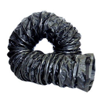 HEATING COOLING VENTING | Americ 12 in. x 25 ft. Static Conductive Duct with Plastic Buckle Cinch Straps - AM-DPC1225