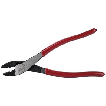 PLIERS | Klein Tools Crimping and Cutting Tool for Connectors - Red - 1005