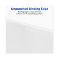 July Member-Exclusive Offer Save 10% off on One Item | Avery 01426 11 x 8.5 Avery Style Preprinted Legal Exhibit Side Z 26-Tab Index Dividers - White (25/Pack) image number 2