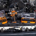 Sockets and Ratchets | Klein Tools 65400 KNECT 15-Piece Pass Through Socket Set, SAE Impact Set with MODbox Case, Sockets, Bits, Accessories and 3/8-Inch Drive Adapter image number 10