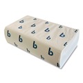 Percentage Off | Boardwalk BWK6204 1-Ply 9 in. x 9.5 in. Structured Multifold Towels - White (16/Carton) image number 3