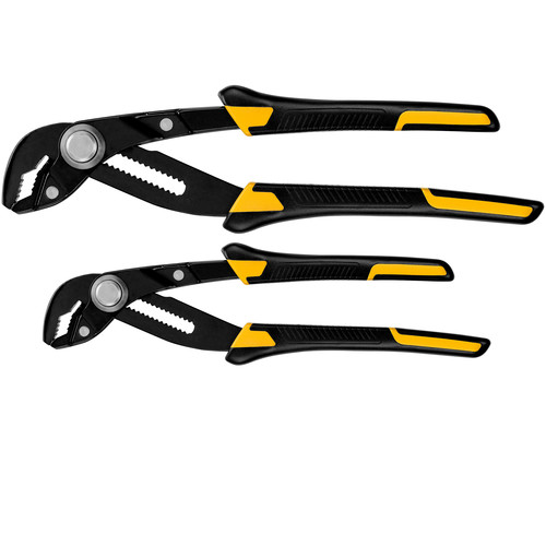 Wrenches | Dewalt DWHT70486 8 in. and 10 in. Pushlock Plier (2-Pack) image number 0