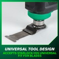 Multi Tools | Metabo HPT CV18DAQ4M 18V MultiVolt Brushless Low Vibration Lithium-Ion Cordless Oscillating Multi-Tool With Starlock (Tool Only) image number 6