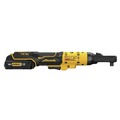 National Tradesmen Day Sale | Dewalt DCF500GG1 12V MAX XTREME Brushless Lithium-Ion 3/8 in. and 1/4 in. Cordless Sealed Head Ratchet Kit (3 Ah) image number 6