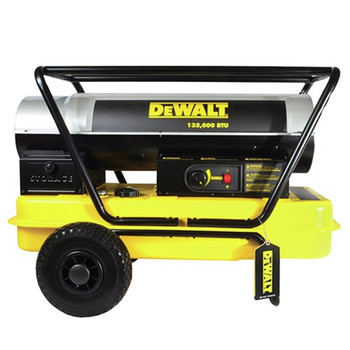 PRODUCTS | Dewalt DXH135HD 135,000 BTU Forced Air Kerosene Construction Heater - F340690