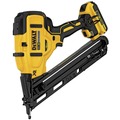 Finish Nailers | Dewalt DCN650D1 20V MAX XR Brushless Lithium-Ion Cordless 15 Gauge Angled Finish Nailer Kit (2 Ah) image number 2