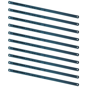 HAND TOOL ACCESSORIES | Klein Tools 1232BI-P 10-Piece 12 in. 32 TPI Bi-Metal Blades