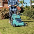  | Factory Reconditioned Makita XML14CT1-R 36V (18V X2) LXT Lithium-Ion 19 in. Cordless Self-Propelled Lawn Mower Kit with 4 Batteries (5 Ah) image number 6