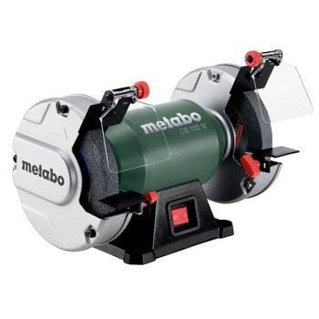 BENCH GRINDERS | Metabo DS 150 M 110V - 120V 370 Watts 3600 RPM 6 in. Corded Shop Bench Grinder - 604150420