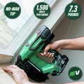Clearance Center | Factory Reconditioned Metabo HPT NT1865DMMR 18V Brushless Lithium-Ion 16 Gauge Cordless Straight Brad Nailer Kit (3 Ah) image number 3