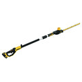 Hedge Trimmers | Dewalt DCPH820M1 20V MAX Lithium-Ion Pole Cordless Hedge Trimmer Kit (4 Ah) image number 2