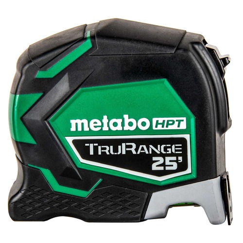 Measuring Tools | Metabo HPT 115925M TruRange 25 Ft. Tape Measure with Wire Belt Clip and Lanyard Attachment image number 0