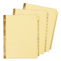 July Member-Exclusive Offer Save 10% off on One Item | Avery 11306 11 in. x 8.5 in. 25-Tab A to Z Preprinted Laminated Tab Dividers with Gold Reinforced Binding Edge - Buff (1-Set) image number 1