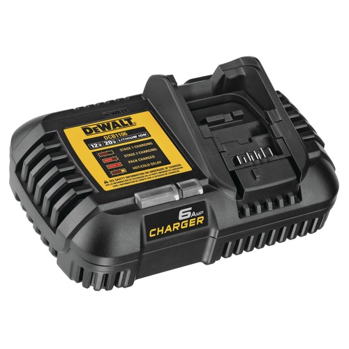 Chargers | Factory Reconditioned Dewalt DCB1106R 12V/20V MAX FLEXVOLT 6 Amp Fast Charger image number 0