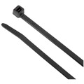 Ropes and Ties | Klein Tools 450-200 100-Piece 7.75 in. 50 lbs. Tensile Strength Heavy Duty Nylon Cable Zip Tie Set - Black image number 2
