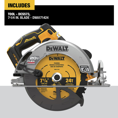 Dewalt DCS573B 20V MAX Brushless Lithium Ion 7 1 4 in. Cordless