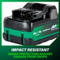 Clearance Center | Metabo HPT 380083M BSL36A18X 18V/36V MultiVolt 2.5 Ah/5 Ah Lithium-Ion Water and Impact-Resistant Battery image number 4